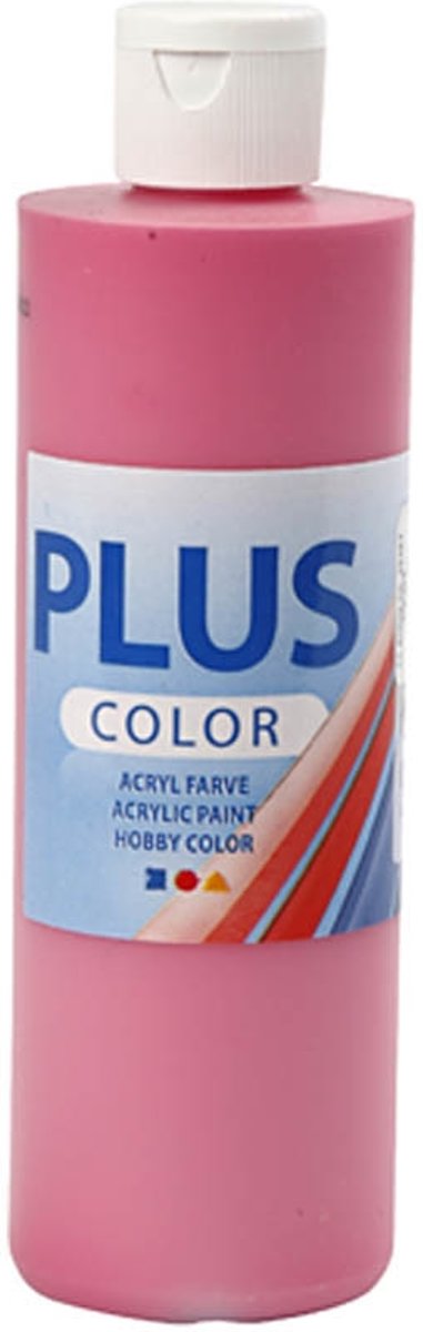 Plus Color acrylverf, fuchsia, 250ml [HOB-39467]